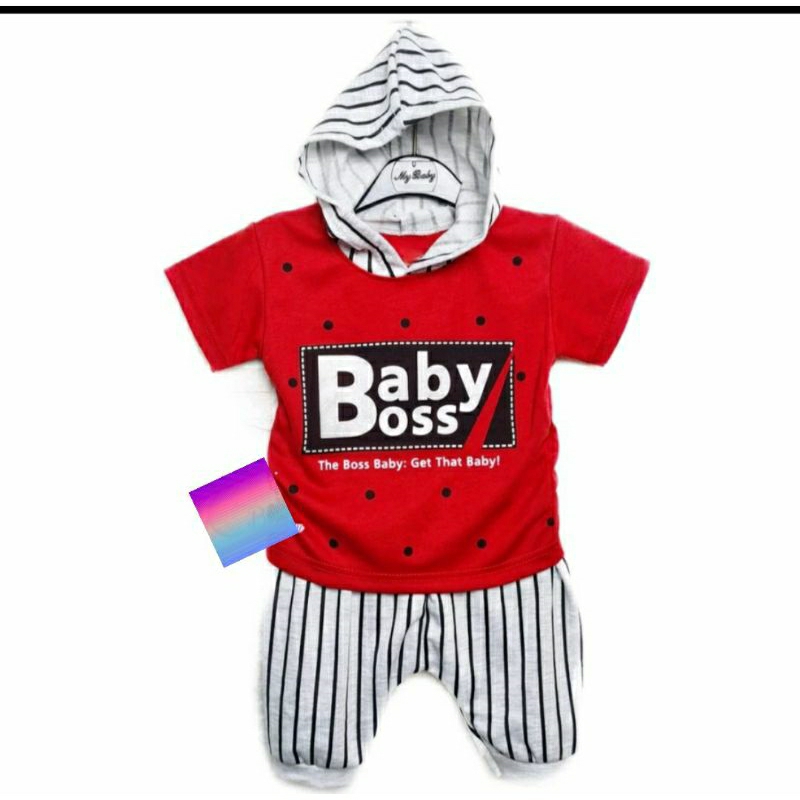 PRELOVED BAJU BAYI BABY BOSS/SETELAN ANAK LAKI LAKI
