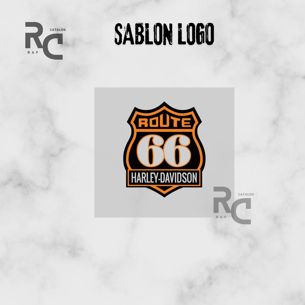 

Sablon Stiker DTF Sablon Setrika Gambar Logo Harley Davidson Jenis Sablon DTF berkualitas tahan lama