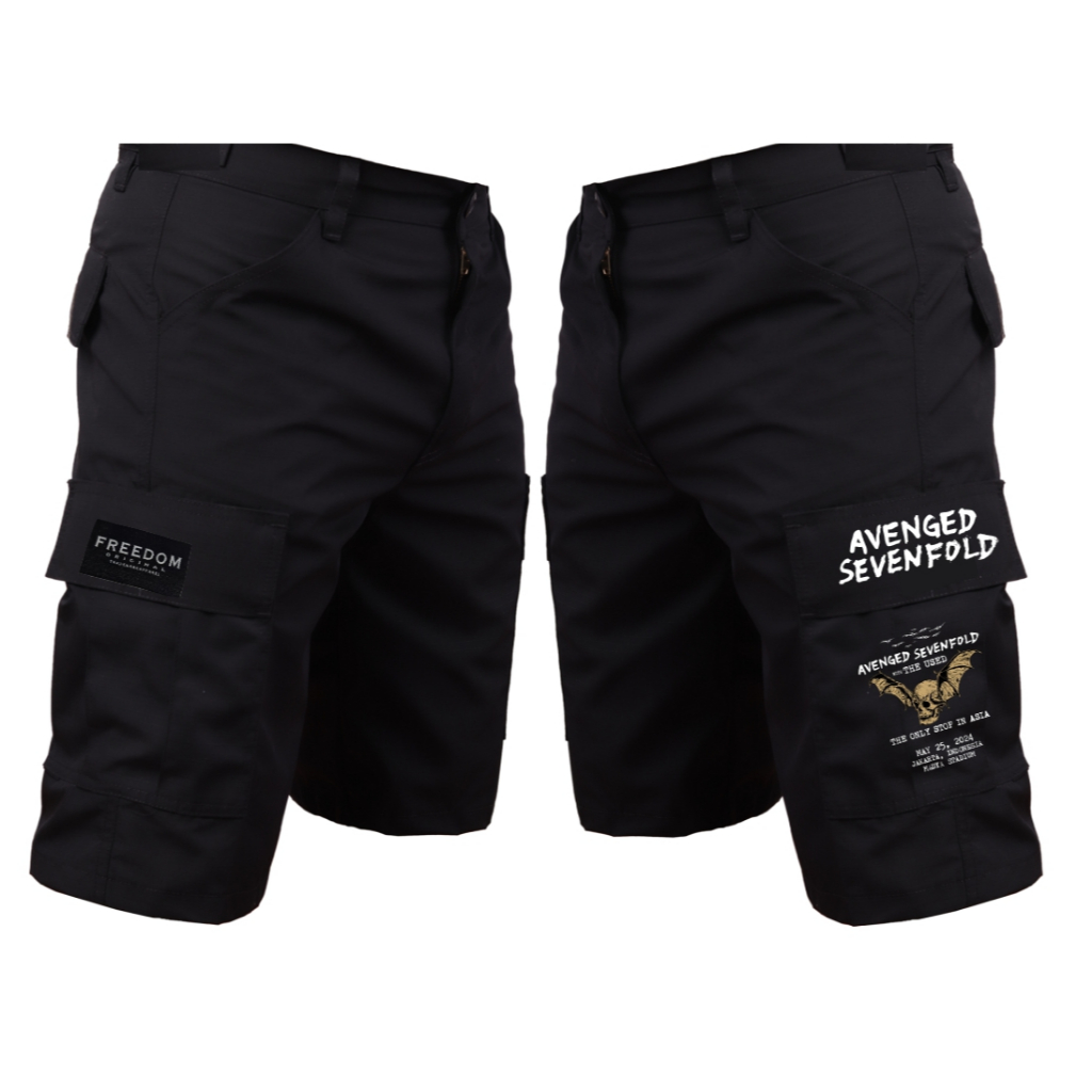 Morning -  Celana Pendek Cargo Musik A7X