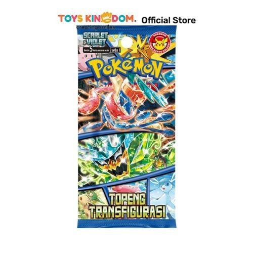 Kartu Pokemon TCG Indonesia Booster Pack Scarlet Violet Topeng Teansfigurasi