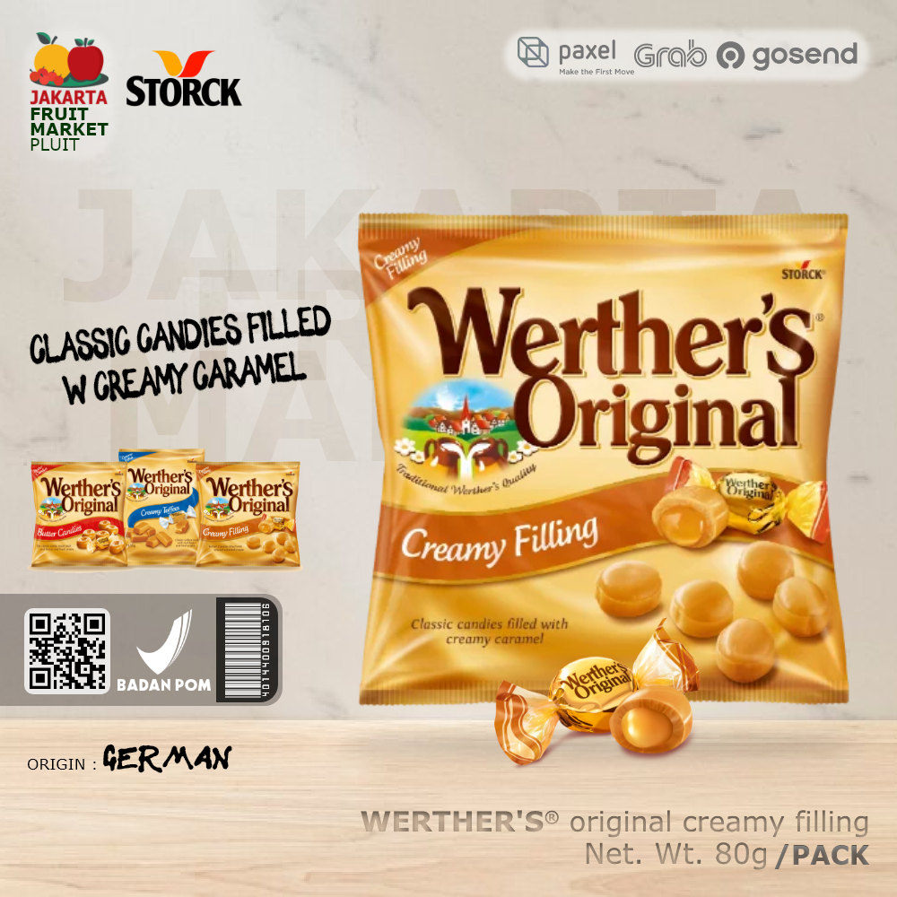 

WERTHER'S ORIGINAL CREAMY FILLING permen werthers 80g