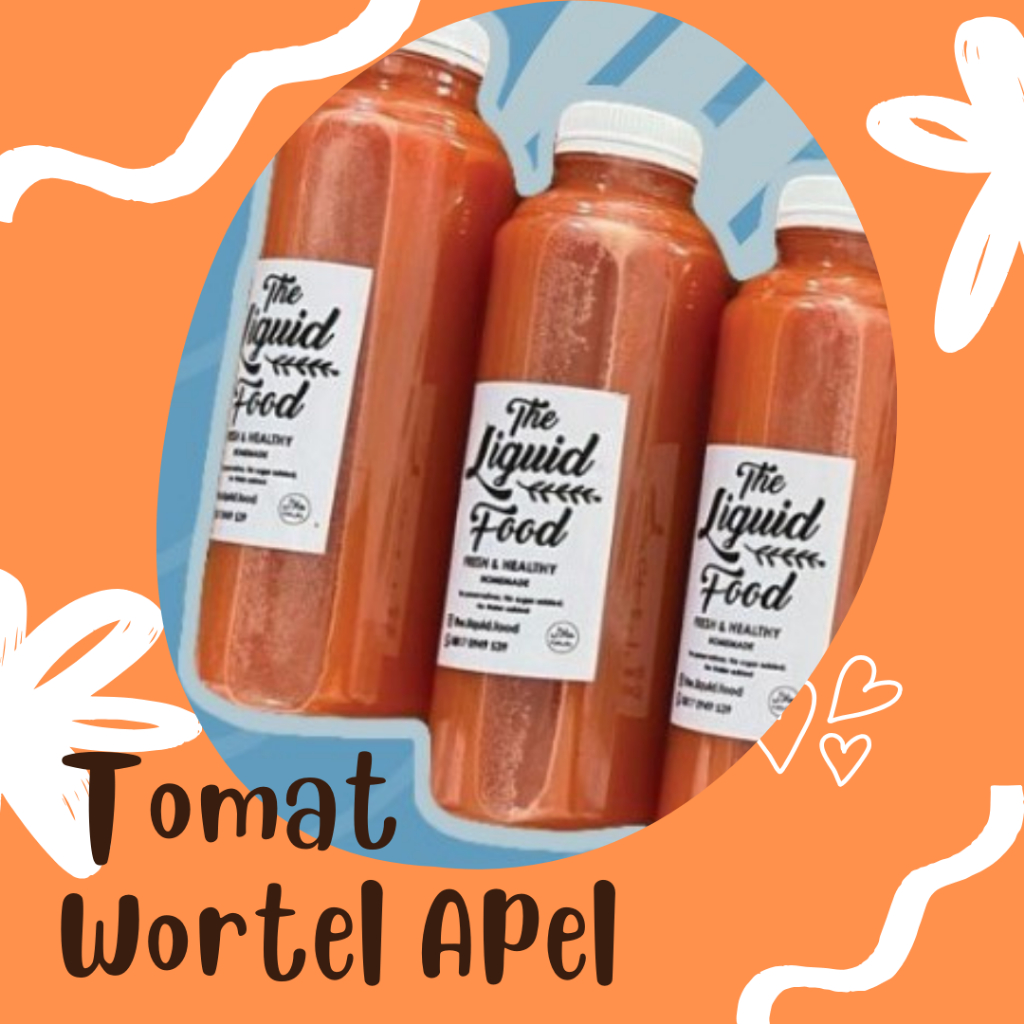 

Jus wortel tomat apel @ 250 ml. Jus promil