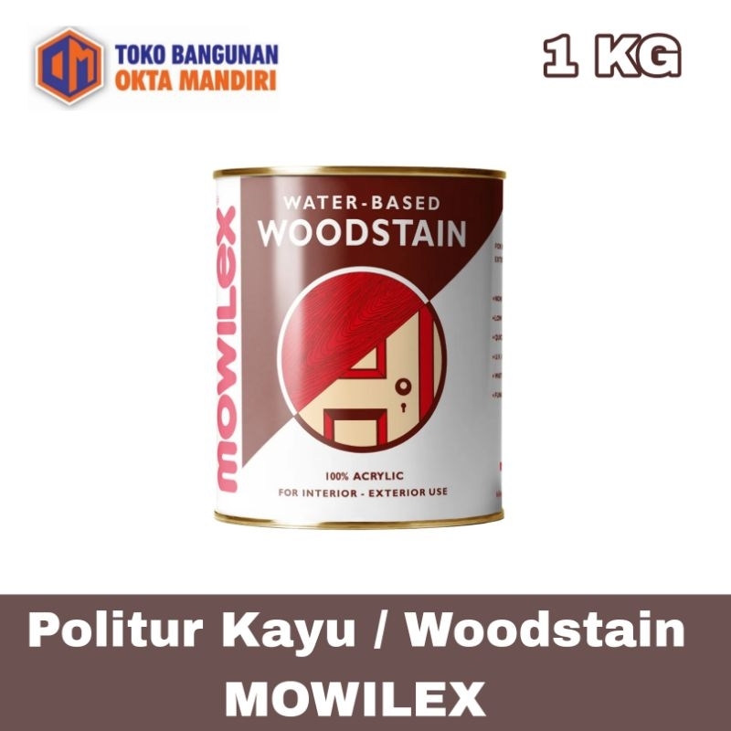 OKM- Politur MOWILEX 1Kg/ Woodstain MOWILEX / cat kayu
