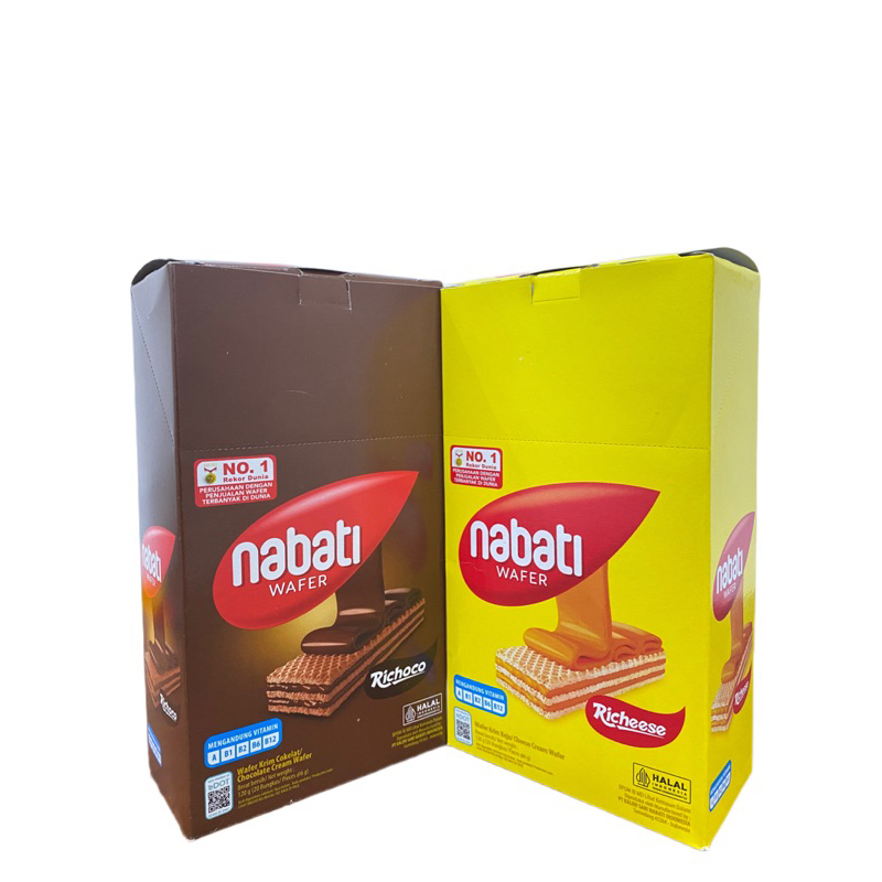 

Richees Nabati Wafer 1 Box isi 20 Pcs