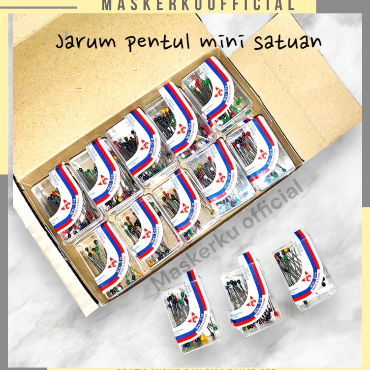 KODE J6Z Jarum Pentul Mini Kecil  Jarum Pentul Hijab  jarum pentul wijen