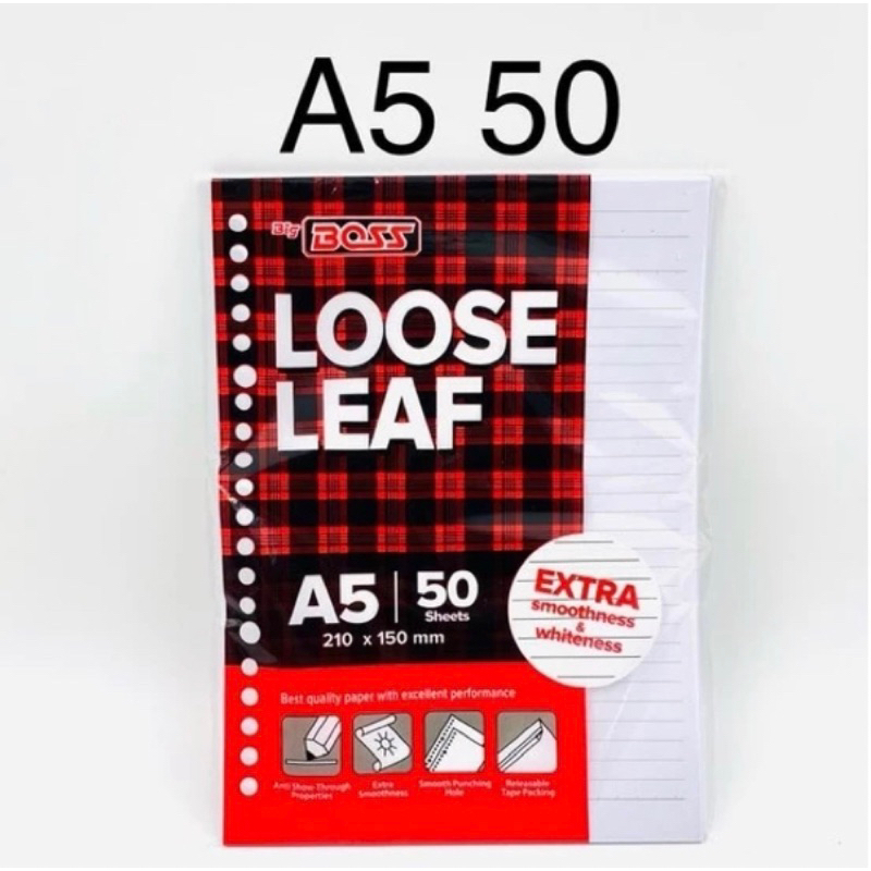 

Loose Leaf Big Boss | A5 | isi 50