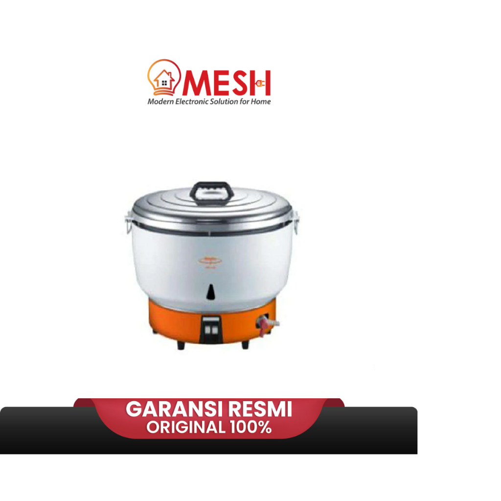 Maspion Rice Cooker Gas / LPG 10 Liter GRC100 Penanak Nasi LPG Restoran/Penanak Nasi/Pemasak Nasi/Or