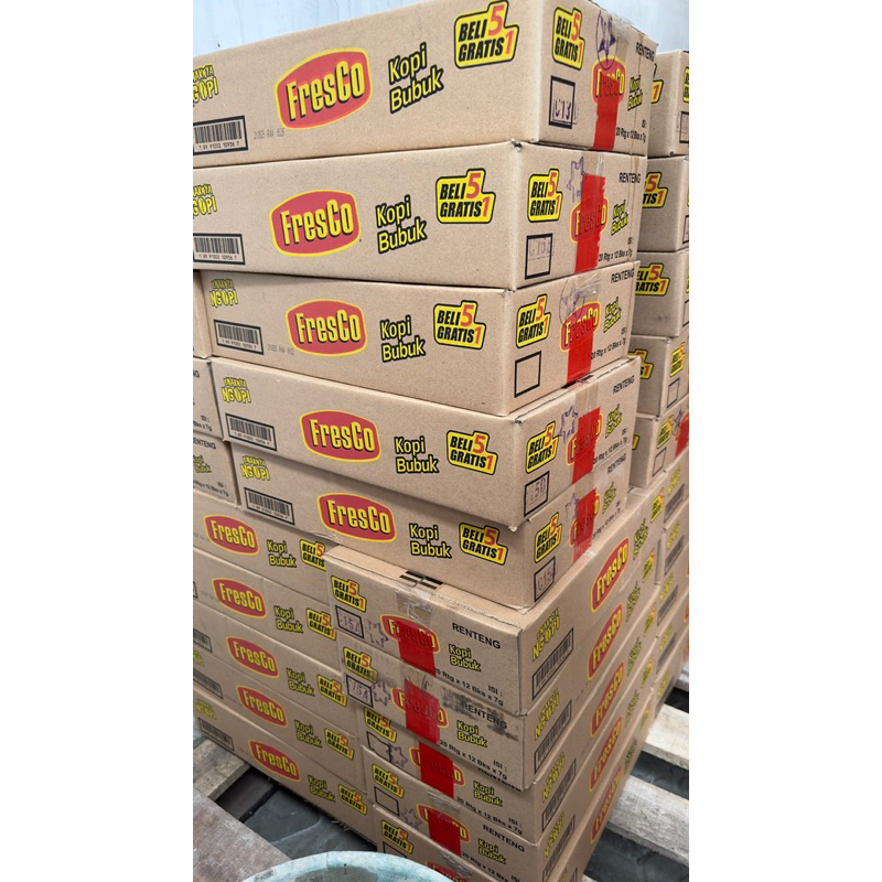 

1 dus fresco Mini isi 20 renteng x 12 x 7gr