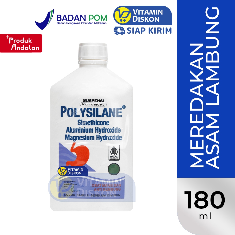Polysilane Suspensi | Obat Maag Dan Anti Kembung