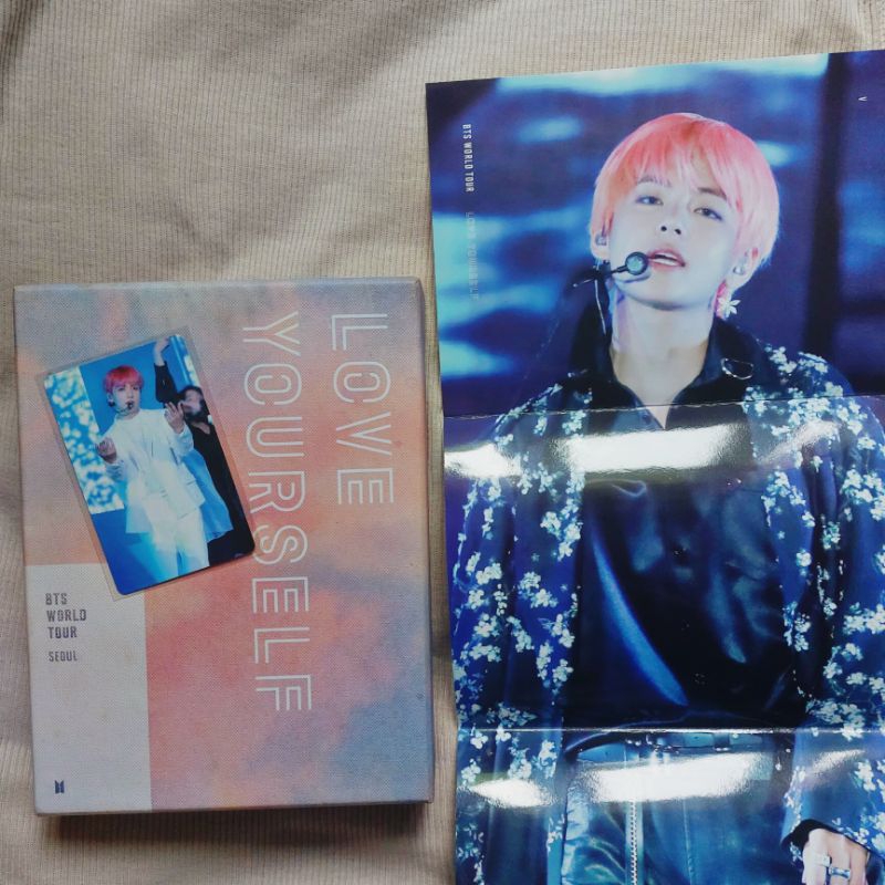 OFFICIAL UNSEALED DVD BTS LOVE YOURSELF IN SEOUL FULLSET