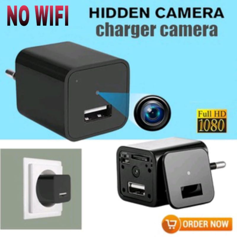 QBNG Cctv Non Wifi Ory Spy Cam Hidden Mini Usb Charger Full Hd1080P Camera Usb Charger