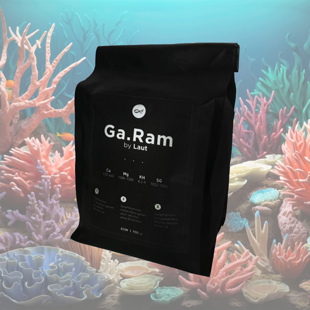 ASW Salt Mix+ Reef Salt / Garam Laut Sintetis Ga.Ram