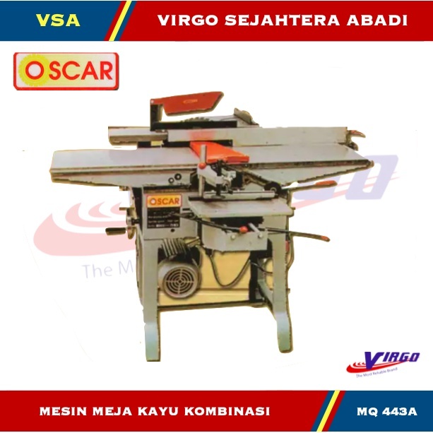 OSCAR MQ443A MESIN MEJA KAYU KOMBINASI SERBAGUNA 12" Inch OSCAR MQ 443 MQ 443 A