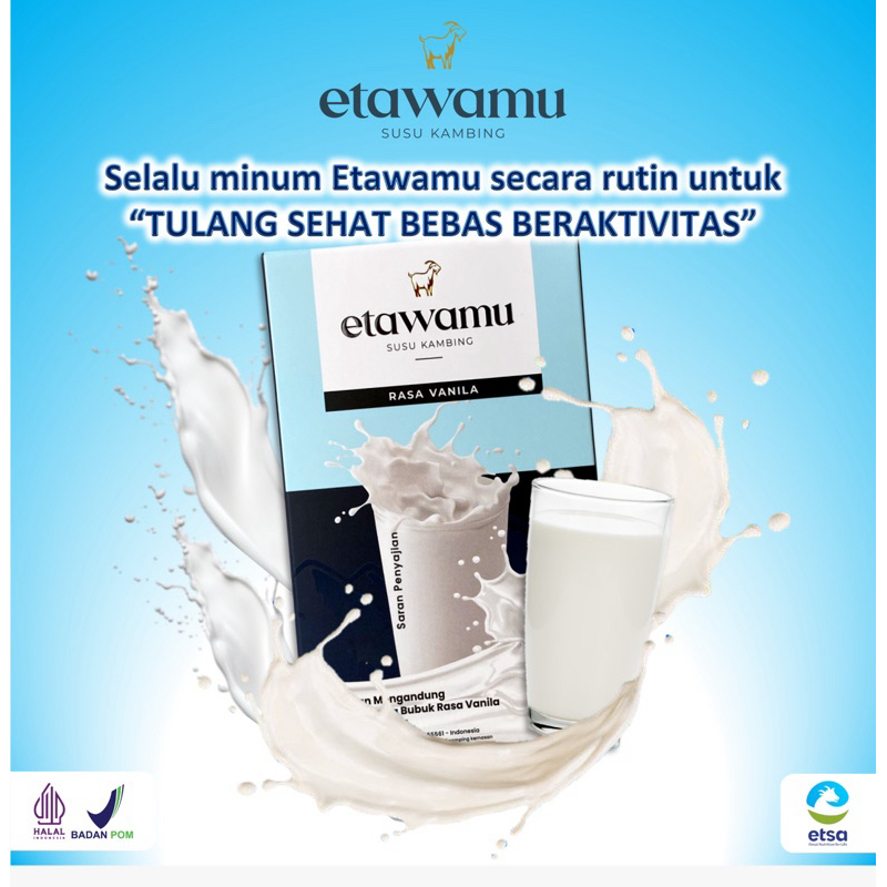 

Susu Kambing Etawa ETAWAMU (200 gram)