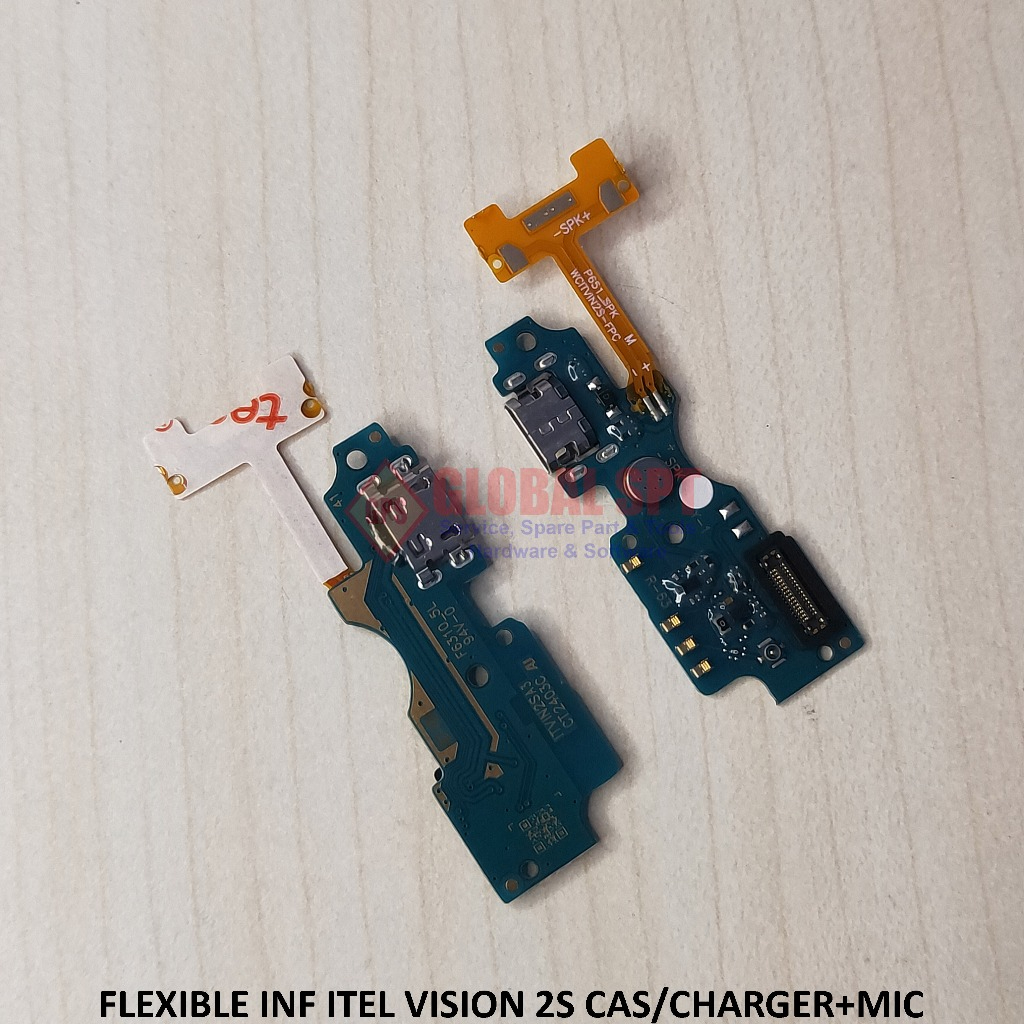 FLEXIBLE INFINIX ITEL VISION 2S CONNECTOR CHARGER / KONEKTOR CAS