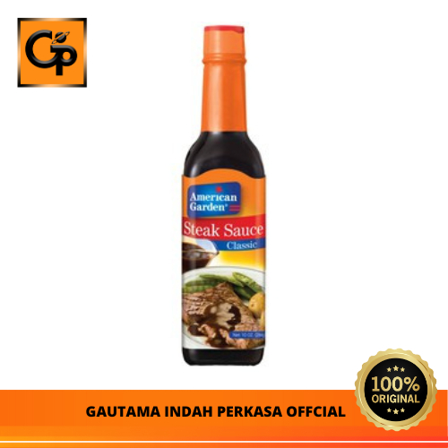 

Saus Panggang American Garden Steak Sauce Classic 284g