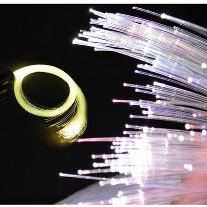 Lampu Kabel Fiber Optic RGB PMMA Plastic End Glow Fiber Optic