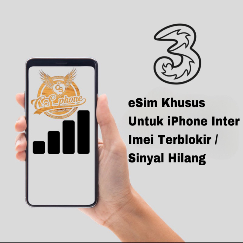 eSim Khusus Tri Untuk iPhone Inter Sinyal Hilang
