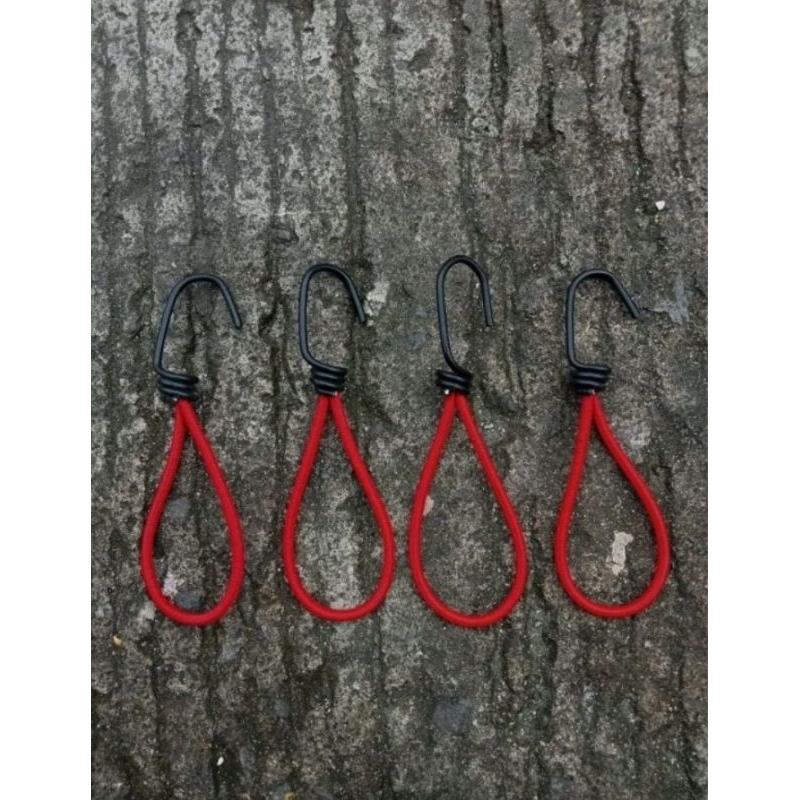 Tali Tenda tali pengikat camping Outdoor, isi 4 pcs