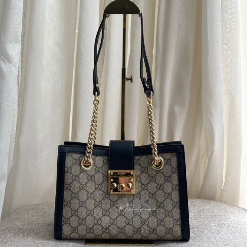 TAS BRANDED GUCCI PADLOCK SMALL TOTE