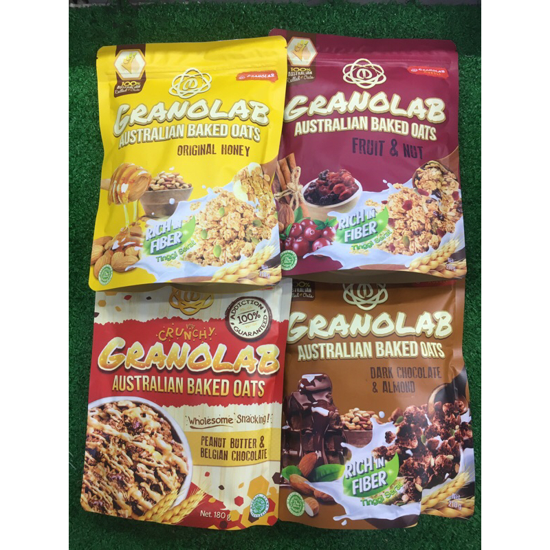 

Granolab Australian Baked Oats 210gr