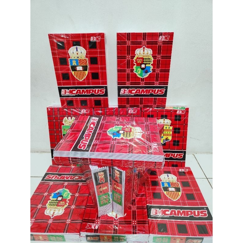 

(5pcs/10pcs Buku) Buku Tulis Buku besar BmCampus isi 36 Lembar dan 58 Lembar