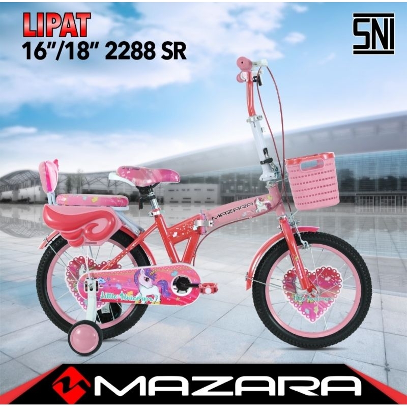 Sepeda Anak Lipat MAZARA 16Inch