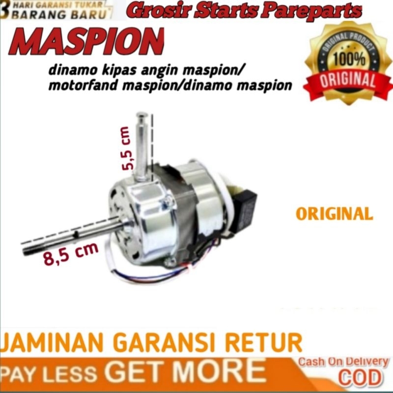 Dinamo kipas angin maspion/ motorfand maspion/ dinamo maspion