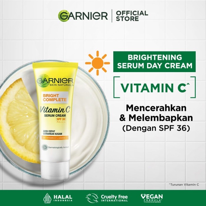 GARNIER Bright Complete Vitamin C Serum Cream