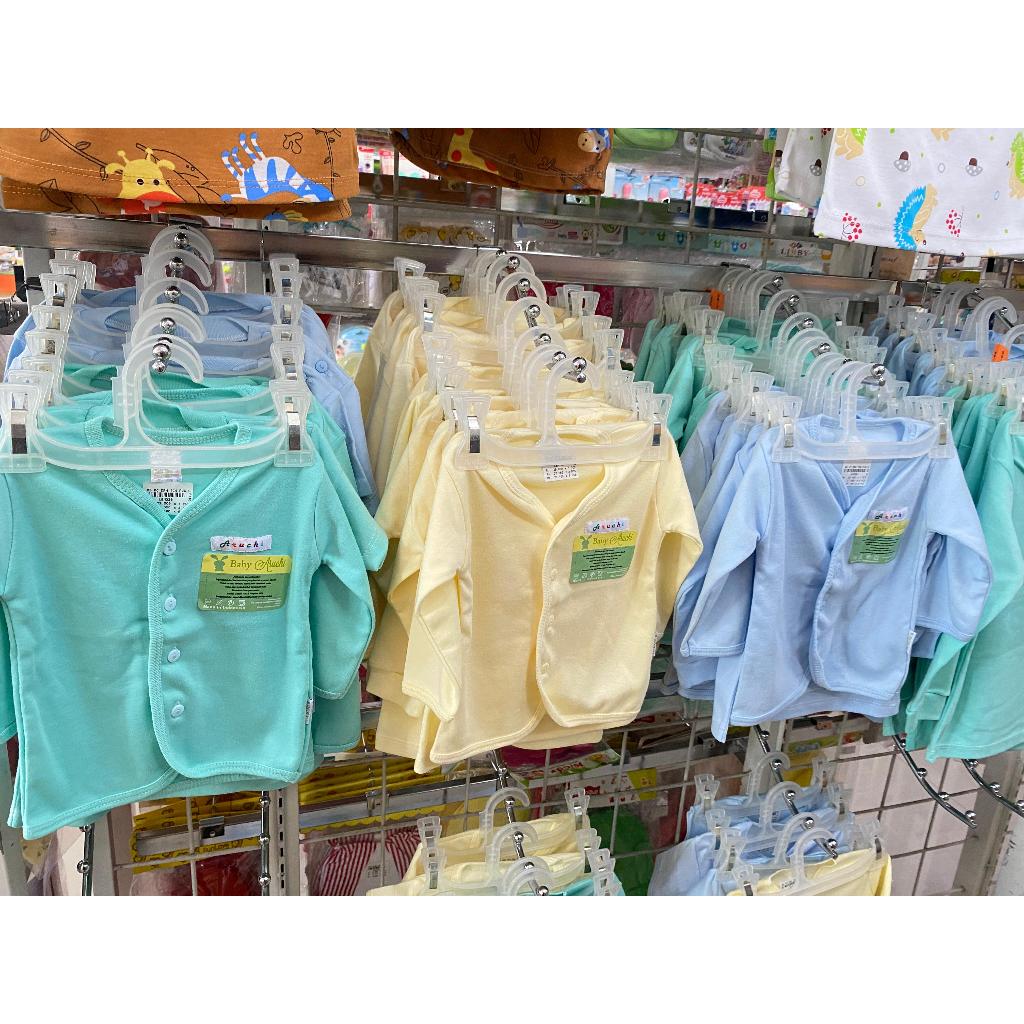 Baju Bayi/Baju Bayi Kancing Depan Lengan Panjang