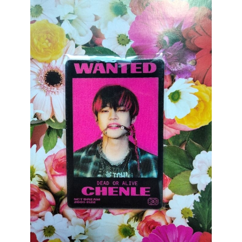 READY photocard Nct dream glich mode photocard chenle lenticular photocard mark pob SM Ent photocard