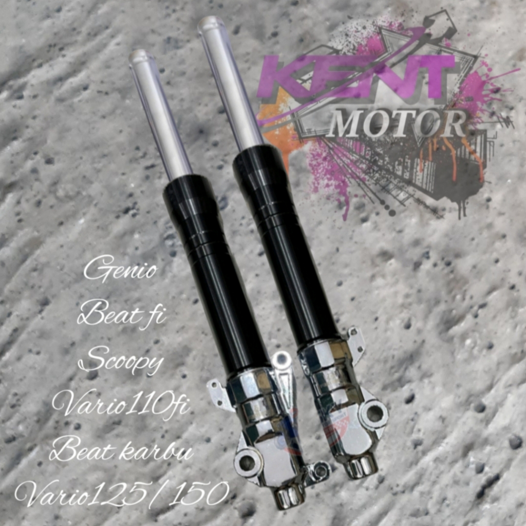 Supensi shock depan shock vario150 beat scoopy shock breker depan variasi shock pnp matic beat vario