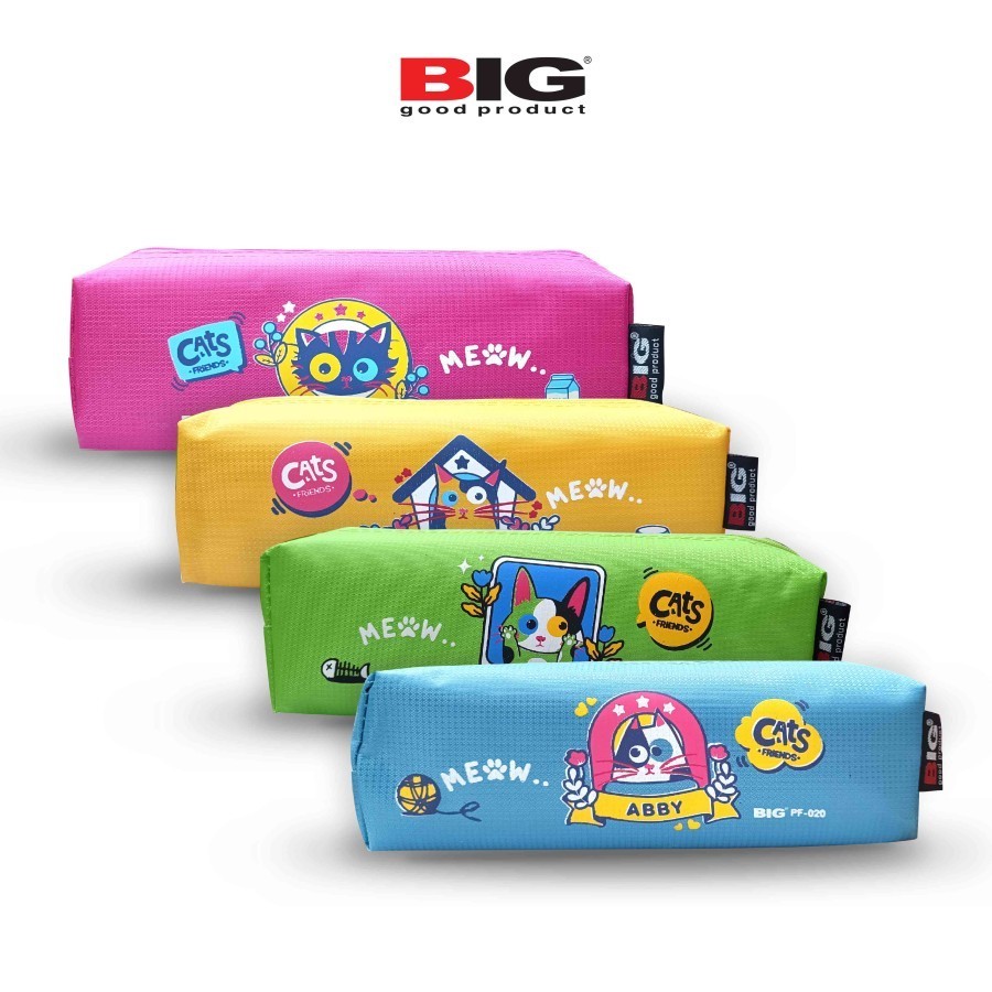 

TBMO PENCIL CASE RESLETING CAT AND FRIENDS PF-020 BIG / TEMPAT PENSIL / TEPAK KOTAK PENSIL