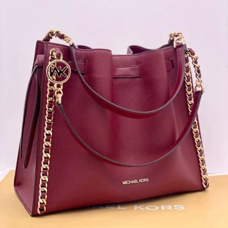 Tas Wanita MK mina large chain shoulder bag