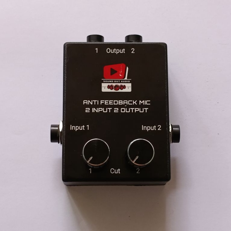 KODE J98S Alat Anti Feedback Mic 2 Input 2 Output