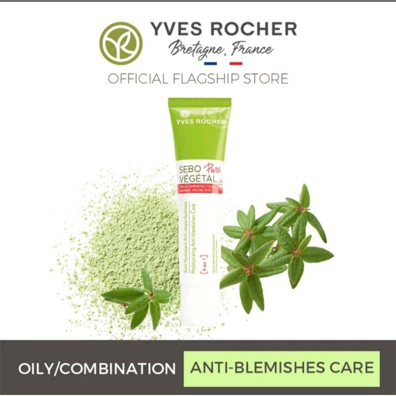 Yves Rocher Sebo Pure Vegetal Anti Blemish - 40ml