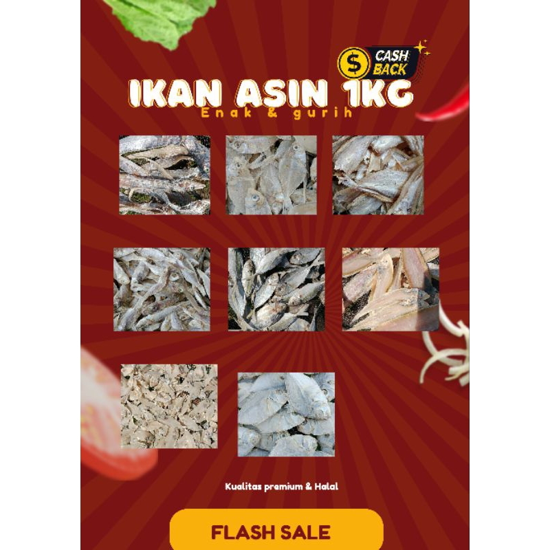 

ikan asin 1kg TERMURAH KUALITAS PREMIUM