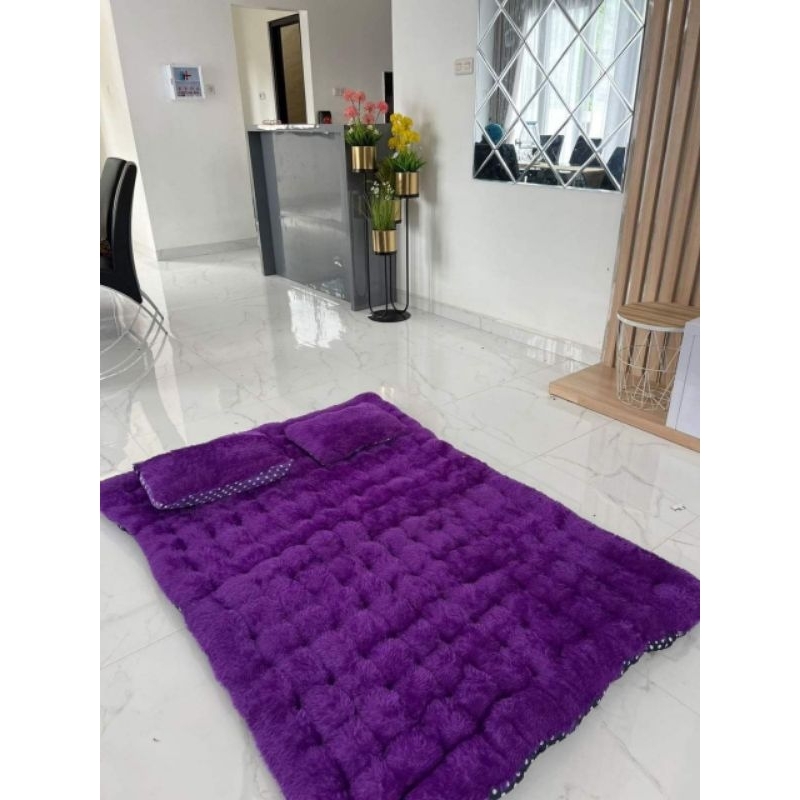 kasur gender bulu kasur lantai empuk kasur bonus bantal 2 kasur gender jumbo