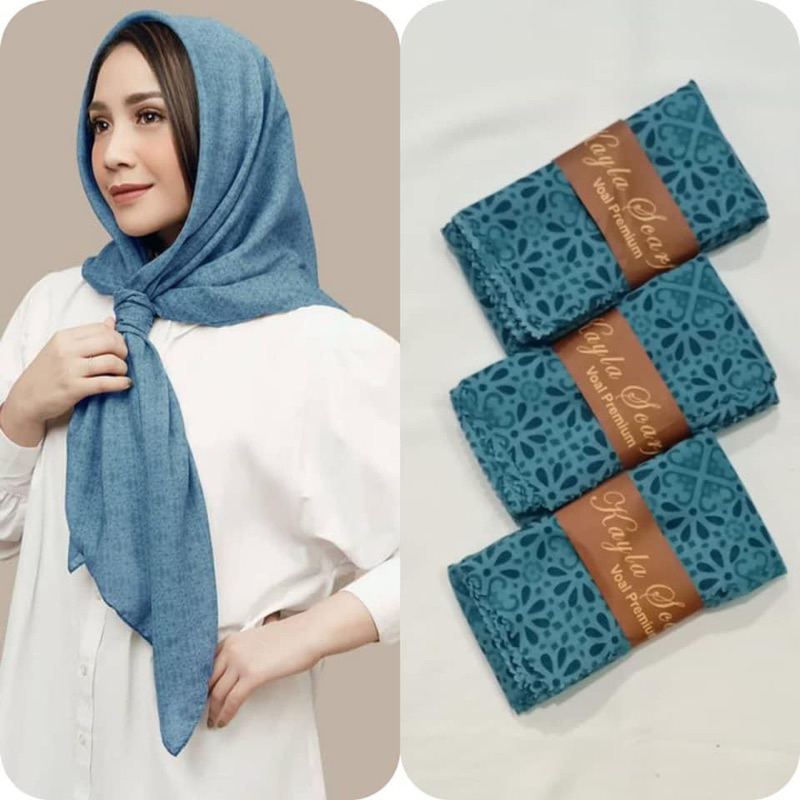 HIJAB SEGI EMPAT DENAY/HIJAB SEGI EMPAT VOAL/HIJAB SEGI EMPAT MOTIF/HIJAB SEGI EMPAT MOTIF DENAY