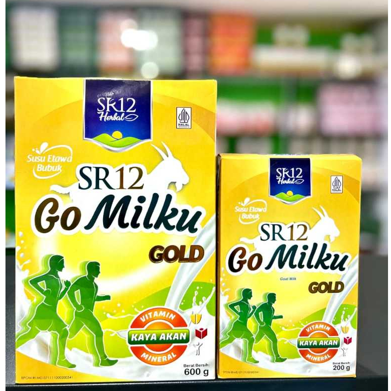 

GO MILKU GOLD SR12-Susu Kambing Etawa Bubuk Kualitas Premium Tanpa Gula Tanpa Krimer Halal BPOM