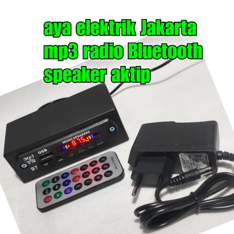 KODE V67J AYABDG Mp3 Bluetooth Rakitan Siap Pakai  adaptor 12volt dc  Mp3 Player Bluetooth Modul Mp3