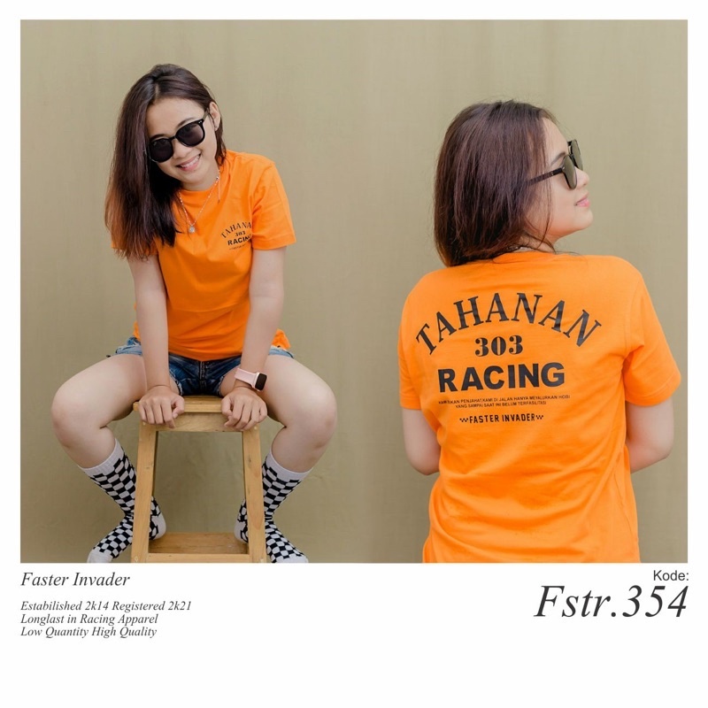 Kaos tahanan 303 racing faster invader