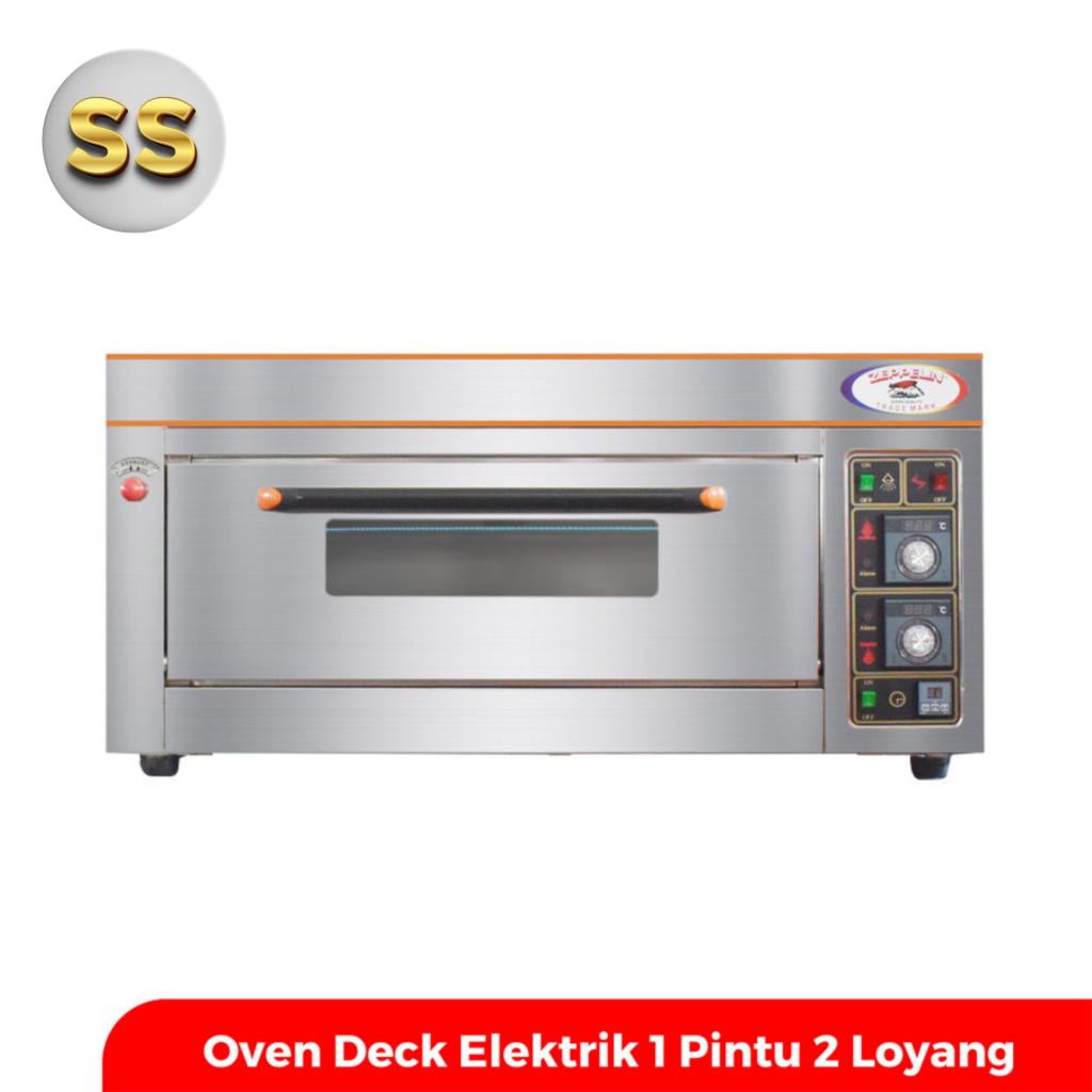 Zeppelin Oven Deck Electric 1 Pintu 2 Loyang