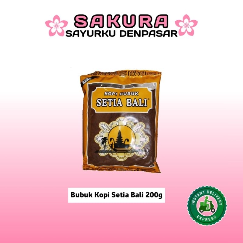 

Kopi Bubuk Setia Bali 200g - SAKURA