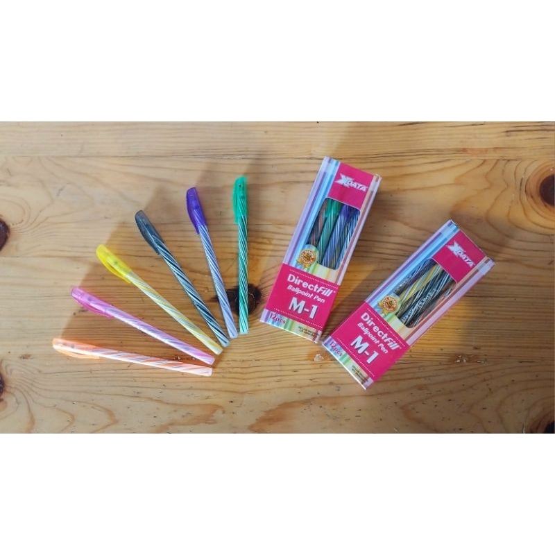 

BALL POINT ULIR / BOLPEN MURAH / X DATA M1 ISI 12 PCS