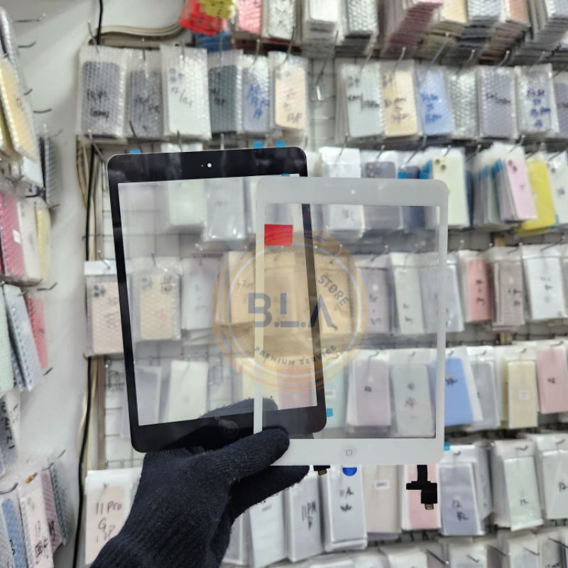 Touchscreen + Kaca Lcd PENGGANTI iPad Mini 1 A1432 / iPad Mini 2 A1489