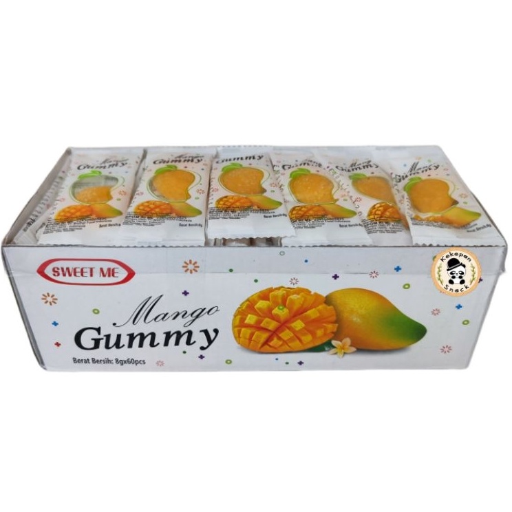 

Pasti Murah SWEET ME MANGO GUMMY BOX ISI 6 M46