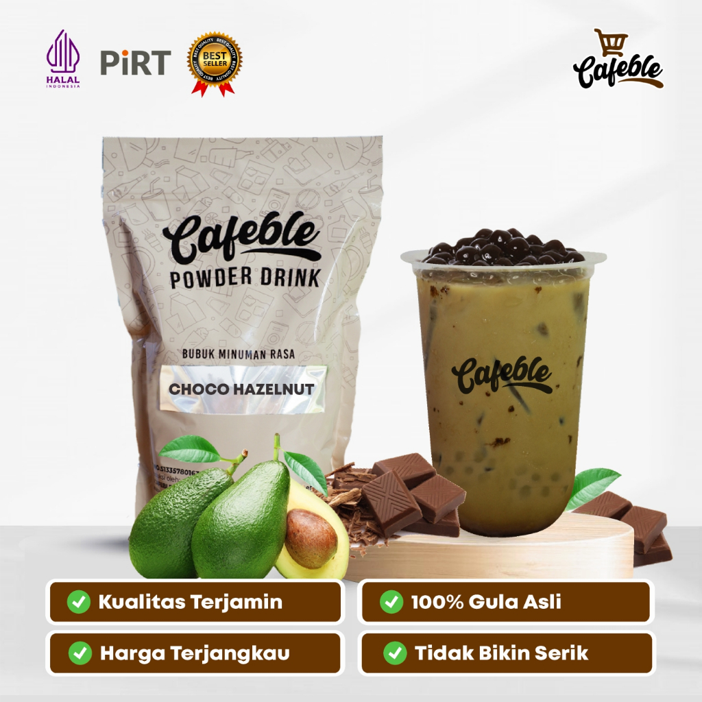 

Cafeble Bubuk Minuman Premium Rasa Choco Avocado Kemasan 1 kg