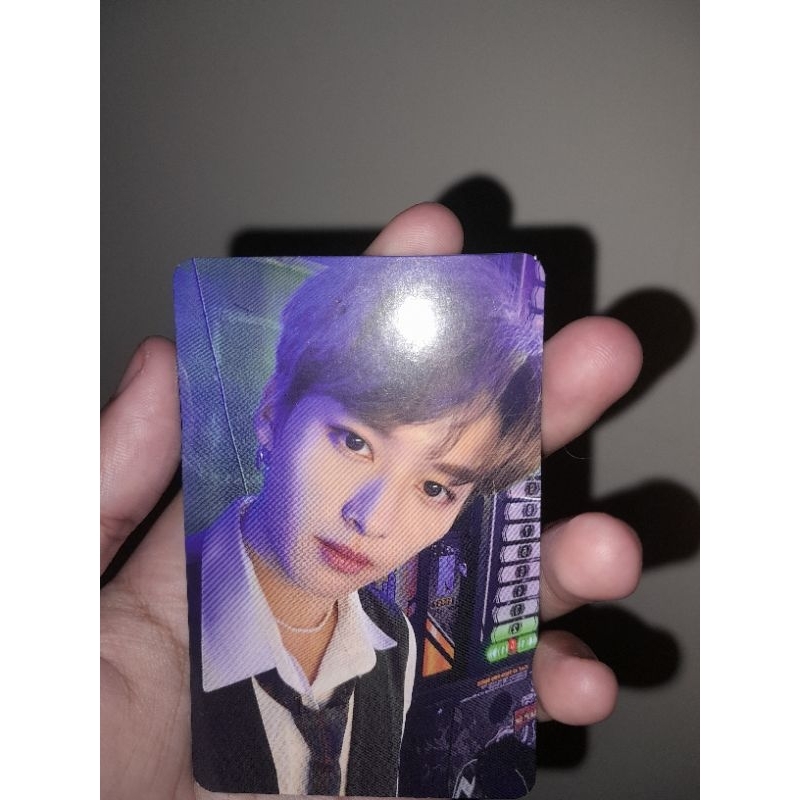 photocard lee know straykids christmas evel
