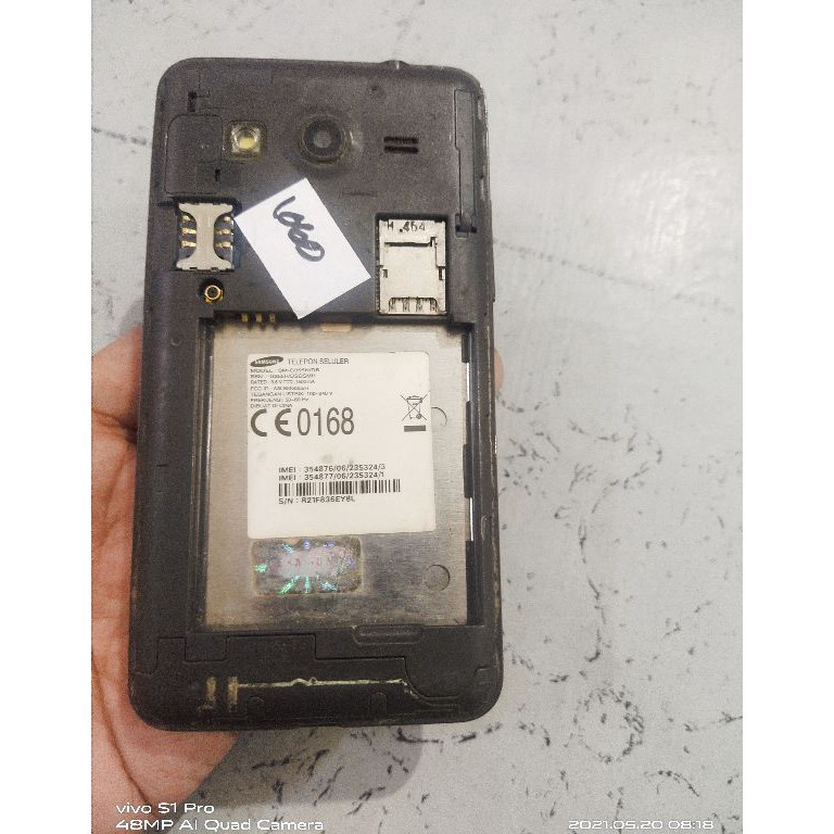 mesin Samsung core 2 G355H logo KODE R6D3